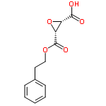 InChI=1/C12H12O5/c13-11(14)9-10(17-9)12(15)16-7-6-8-4-2-1-3-5-8/h1-5,9-10H,6-7H2,(H,13,14)/t9-,10+/m0/s1