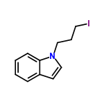 InChI=1/C11H12IN/c12-7-3-8-13-9-6-10-4-1-2-5-11(10)13/h1-2,4-6,9H,3,7-8H2