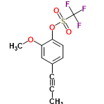 InChI=1/C11H9F3O4S/c1-3-4-8-5-6-9(10(7-8)17-2)18-19(15,16)11(12,13)14/h5-7H,1-2H3