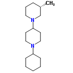 InChI=1/C17H32N2/c1-15-6-5-11-19(14-15)17-9-12-18(13-10-17)16-7-3-2-4-8-16/h15-17H,2-14H2,1H3/t15-/m0/s1