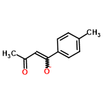 InChI=1/C11H12O2/c1-8-3-5-10(6-4-8)11(13)7-9(2)12/h3-7,13H,1-2H3/p-1