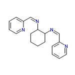 InChI=1/C18H20N4/c1-2-10-18(22-14-16-8-4-6-12-20-16)17(9-1)21-13-15-7-3-5-11-19-15/h3-8,11-14,17-18H,1-2,9-10H2/b21-13-,22-14-