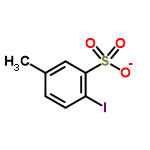 InChI=1/C7H7IO3S/c1-5-2-3-6(8)7(4-5)12(9,10)11/h2-4H,1H3,(H,9,10,11)/p-1