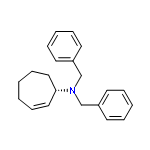 InChI=1/C21H25N/c1-2-10-16-21(15-9-1)22(17-19-11-5-3-6-12-19)18-20-13-7-4-8-14-20/h3-9,11-15,21H,1-2,10,16-18H2/t21-/m1/s1