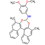 InChI=1/C30H26NO4P/c1-18-15-20-9-5-7-11-23(20)27-28-24-12-8-6-10-21(24)16-19(2)30(28)35-36(34-29(18)27)31-22-13-14-25(32-3)26(17-22)33-4/h5-17,31H,1-4H3