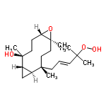 InChI=1/C20H34O4/c1-17(2,24-22)8-6-9-18(3)11-12-20(5)16(23-20)7-10-19(4,21)15-13-14(15)18/h6,8,14-16,21-22H,7,9-13H2,1-5H3/b8-6+/t14-,15-,16-,18-,19-,20-/m0/s1