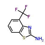 InChI=1/C8H5F3N2S/c9-8(10,11)4-2-1-3-5-6(4)13-7(12)14-5/h1-3H,(H2,12,13)