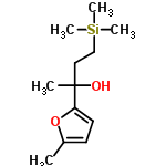 InChI=1/C12H22O2Si/c1-10-6-7-11(14-10)12(2,13)8-9-15(3,4)5/h6-7,13H,8-9H2,1-5H3