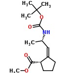 InChI=1/C15H25NO4/c1-10(16-14(18)20-15(2,3)4)9-11-7-6-8-12(11)13(17)19-5/h9-10,12H,6-8H2,1-5H3,(H,16,18)/b11-9-/t10-,12-/m0/s1