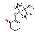 InChI=1/C12H22O2Si/c1-12(2,3)15(4,5)14-11-9-7-6-8-10(11)13/h9H,6-8H2,1-5H3