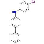 InChI=1/C18H14ClN/c19-16-8-12-18(13-9-16)20-17-10-6-15(7-11-17)14-4-2-1-3-5-14/h1-13,20H