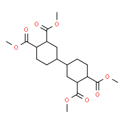 ChemSpider 2D Image | Tetramethyl 1,1'-bi(cyclohexyl)-3,3',4,4'-tetracarboxylate | C20H30O8