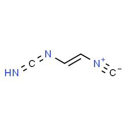 ChemSpider 2D Image | N-[(E)-2-Isocyanovinyl]carbodiimide | C4H3N3