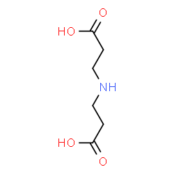 ChemSpider 2D Image | 3,3'-Iminodipropanoic acid | C6H11NO4