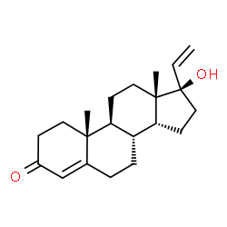 ChemSpider 2D Image | (14beta,17alpha)-17-Hydroxypregna-4,20-dien-3-one | C21H30O2