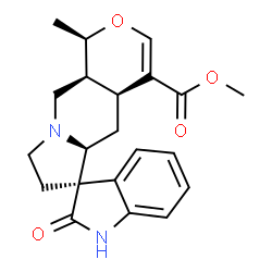 ChemSpider 2D Image | Methyl (19beta,20alpha)-19-methyl-2-oxoformosanan-16-carboxylate | C21H24N2O4