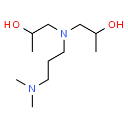ChemSpider 2D Image | 1,1'-{[3-(Dimethylamino)propyl]imino}dipropan-2-ol | C11H26N2O2