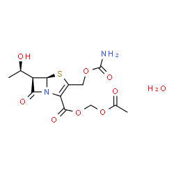 ChemSpider 2D Image | Ritipenem acoxil hydrate | C13H18N2O9S