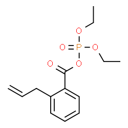 ChemSpider 2D Image | 2-Allylbenzoyl diethyl phosphate | C14H19O5P