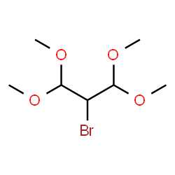 ChemSpider 2D Image | 2-Bromo-1,1,3,3-tetramethoxypropane | C7H15BrO4