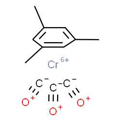 ChemSpider 2D Image | chromyl; carbon monoxide; mesitylene | C12H12CrO3