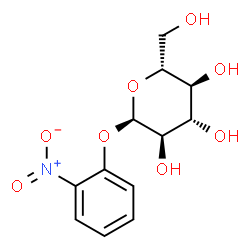 ChemSpider 2D Image | 2-Nitrophenyl alpha-D-glucopyranoside | C12H15NO8