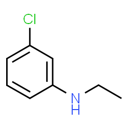 ChemSpider 2D Image | 3-Chloro-N-ethylaniline | C8H10ClN