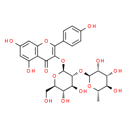 ChemSpider 2D Image | Kaempferol 3-O-neohesperidoside | C27H30O15
