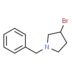ChemSpider 2D Image | 1-Benzyl-3-bromopyrrolidine | C11H14BrN