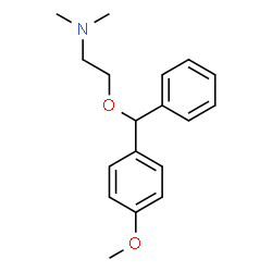ChemSpider 2D Image | medrylamine | C18H23NO2