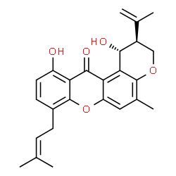 ChemSpider 2D Image | shamixanthone | C25H26O5