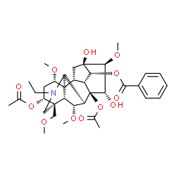 ChemSpider 2D Image | ACETYLACONITINE | C36H49NO12