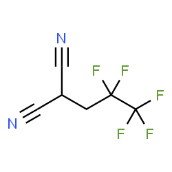 ChemSpider 2D Image | (2,2,3,3,3-Pentafluoropropyl)malononitrile | C6H3F5N2