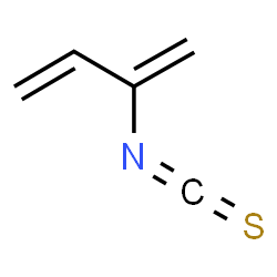 ChemSpider 2D Image | 2-Isothiocyanato-1,3-butadiene | C5H5NS