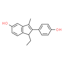 ChemSpider 2D Image | Indenestrol B | C18H18O2