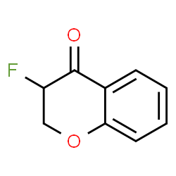 ChemSpider 2D Image | 3-fluorochroman-4-one | C9H7FO2
