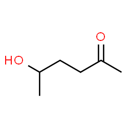 ChemSpider 2D Image | 5-Hydroxy-2-hexanone | C6H12O2