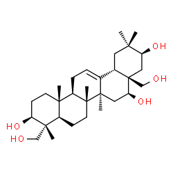 ChemSpider 2D Image | Gymnestrogenin | C30H50O5