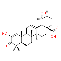 ChemSpider 2D Image | Fupenzic acid | C30H44O5