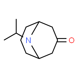 ChemSpider 2D Image | 9-Isopropyl-9-azabicyclo[3.3.1]nonan-3-one | C11H19NO