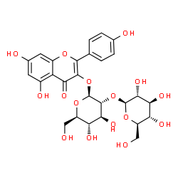 ChemSpider 2D Image | Sophoraflavonoloside | C27H30O16