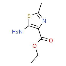 ChemSpider 2D Image | Ethyl 5-amino-2-methylthiazole-4-carboxylate | C7H10N2O2S