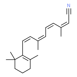 ChemSpider 2D Image | all-cis-Retininonitrile | C20H27N
