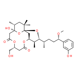 ChemSpider 2D Image | oscillatoxin A | C31H46O10