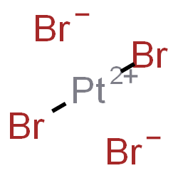 ChemSpider 2D Image | Platinum bromide (PtBr4) | Br4Pt