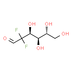 ChemSpider 2D Image | 2-Deoxy-2,2-difluoro-D-arabino-hexose | C6H10F2O5