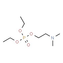 ChemSpider 2D Image | 2-(Dimethylamino)ethyl diethyl phosphate | C8H20NO4P