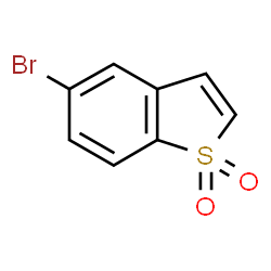 ChemSpider 2D Image | 5-bromo-1??-benzothiophene-1,1-dione | C8H5BrO2S