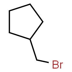 ChemSpider 2D Image | (Bromomethyl)cyclopentane | C6H11Br
