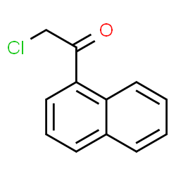 ChemSpider 2D Image | 2-Chloro-1-(1-naphthyl)ethanone | C12H9ClO